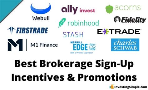 best brokerage sign up bonus
